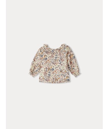 Blouse Gigi en tissu Liberty velours la chaussure