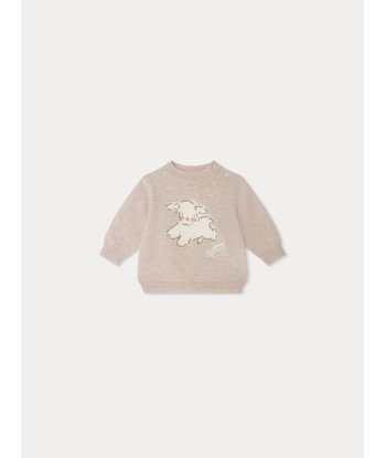 Pull Almire en laine beige chiné store