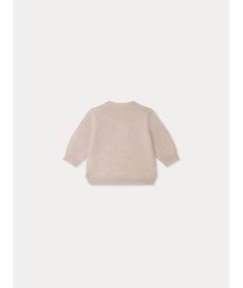 Pull Almire en laine beige chiné store