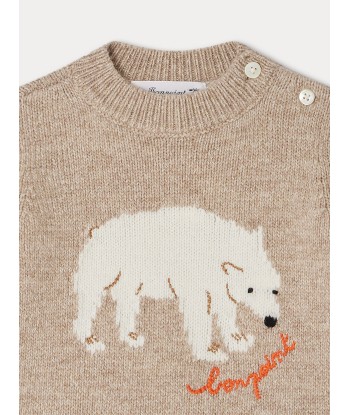 Pull Almire en laine beige plus qu'un jeu 