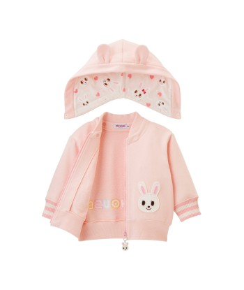 VESTE USAKO ROSE AVEC CAPUCHE Comparez et commandez 