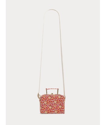 Sac valisette porté travers en tissu Liberty Aimane soldes