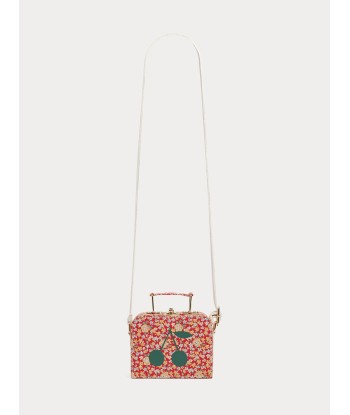 Sac valisette porté travers en tissu Liberty Aimane soldes