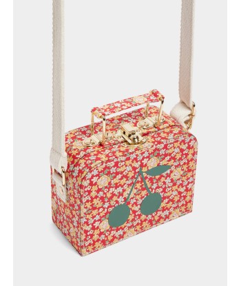 Sac valisette porté travers en tissu Liberty Aimane soldes