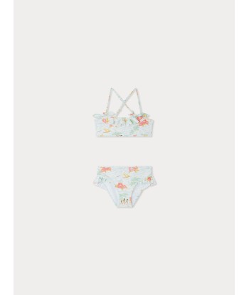 Maillot de bain  deux-pièces à motifs Abigael livraison gratuite