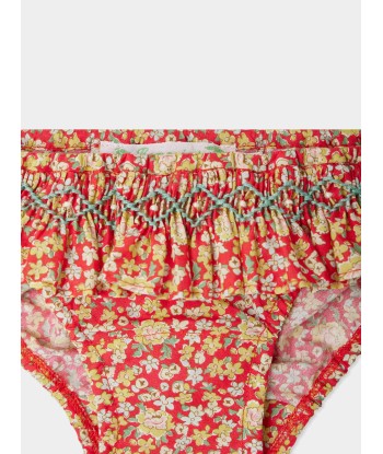 Maillot de bain Sardaigne smocké en tissu Liberty en ligne des produits 