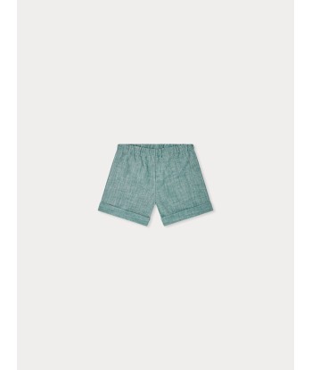 Short Ecady élastiqué en chambray Jusqu'à 80% De Réduction