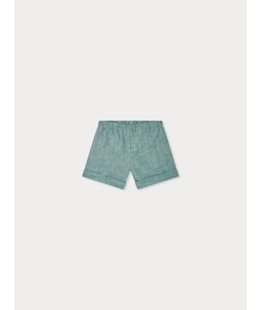 Short Ecady élastiqué en chambray Jusqu'à 80% De Réduction