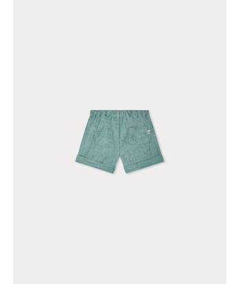 Short Ecady élastiqué en chambray Jusqu'à 80% De Réduction