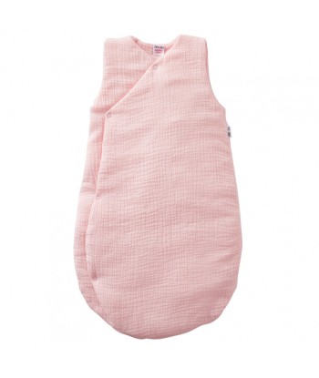 Gigoteuse forme kimono gaze de coton rose blush 6-18M Economisez 