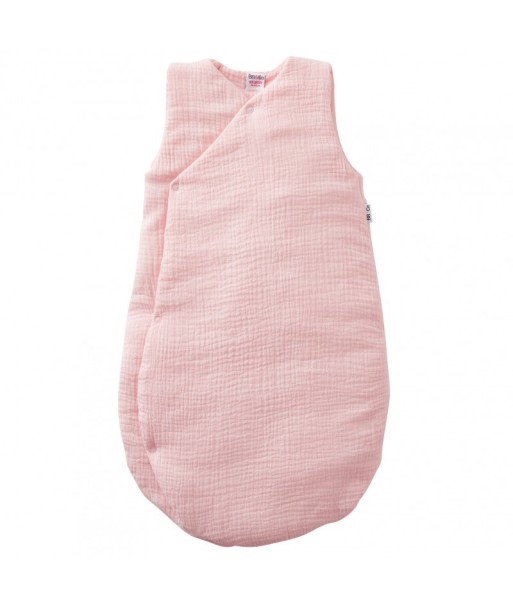 Gigoteuse forme kimono gaze de coton rose blush 6-18M Economisez 