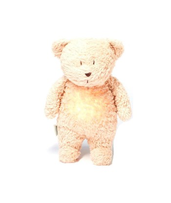 Peluche Lumière-Sons Ours Organique Moonie Sand de pas cher