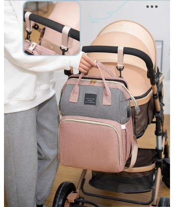 Sac à Langer Bébé Marron avec USB est présent 