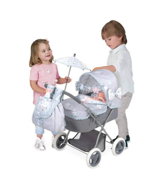 Passeggino reborn maschio  pieghevole con ombrellino de pas cher